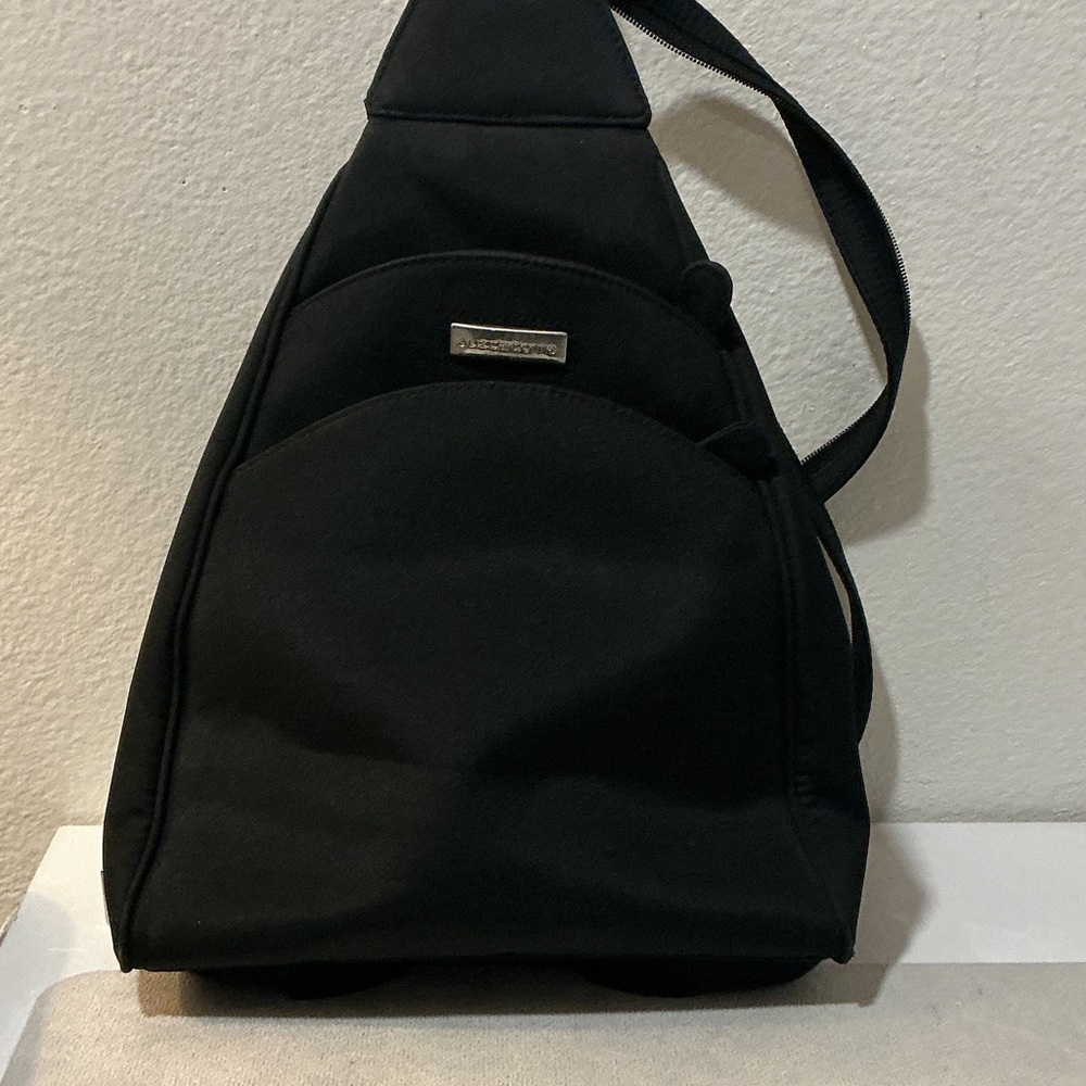 Sleek Black Backpack by AmeriBag